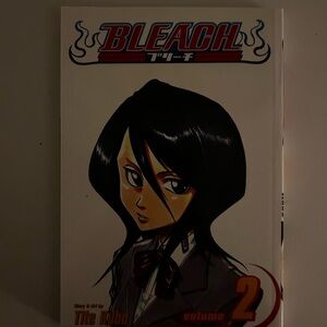 Manga Bleach Volume 2 with Black and Red Cover